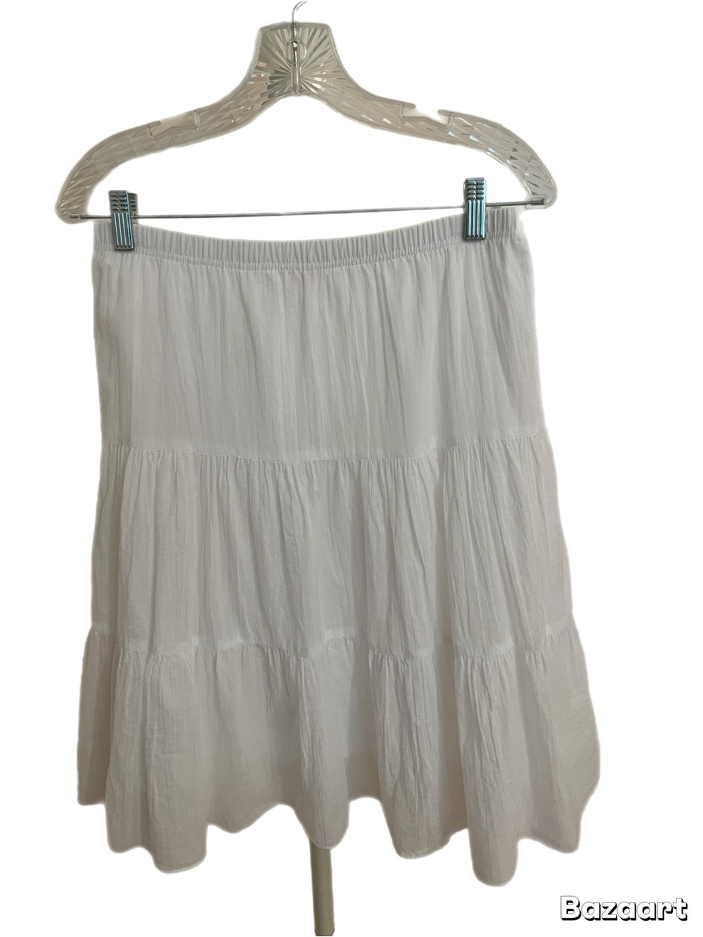 Sam TY White Peasant Skirt Size Medium